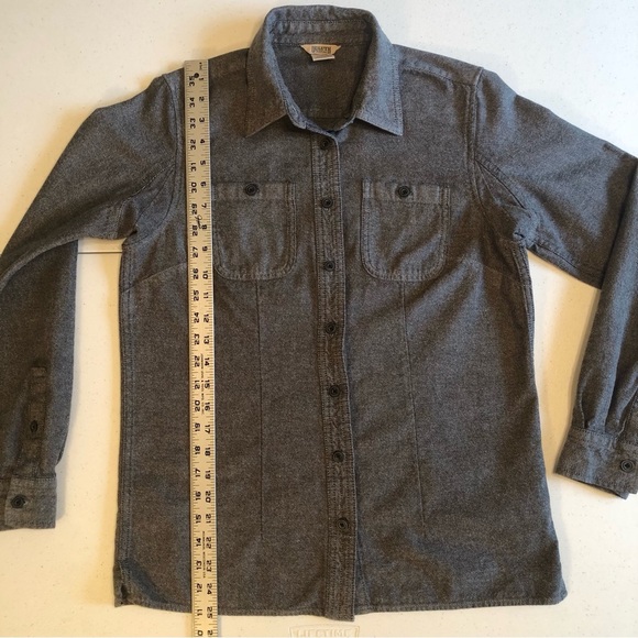 Duluth Trading Co Black Casual Button Down Shirt Size XS - Picture 4 of 6